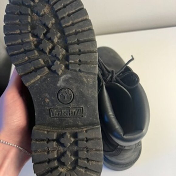 Timberland Premium Men Size 5 (W 7 fits like 8) Black Outdoor Waterproof Boots - Picture 7 of 7